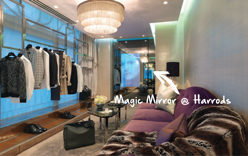 Wear and Compare in Harrods VIP Rooms